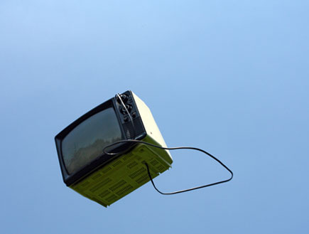 טלוויזיה מעופפת (צילום: stock_xchng)